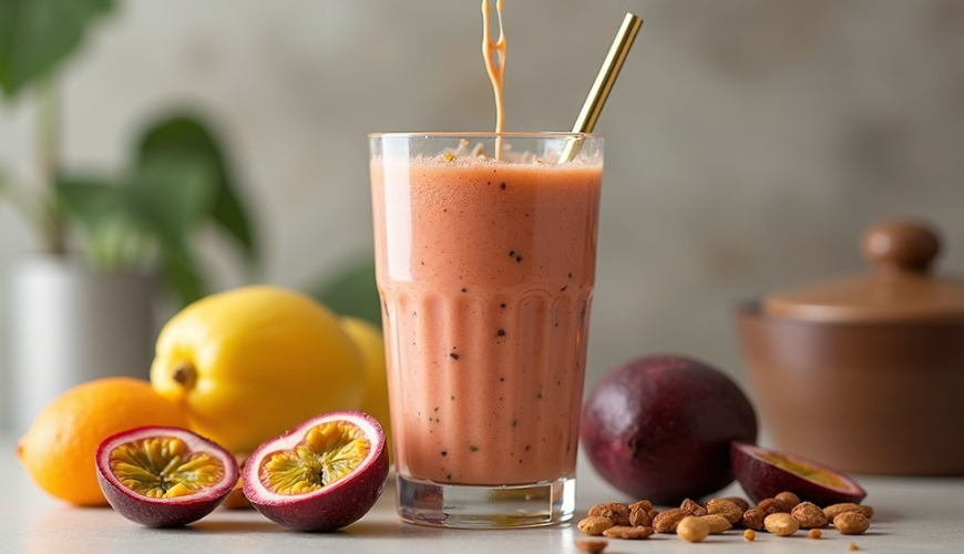 Passionsfrugt er en eksotisk frugt, der overrasker med sin smag, og derfor er det værd at lære den a