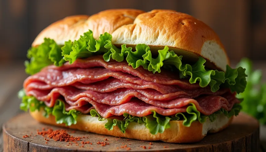 Pastrami sandwich som et ikon, der erobrer de tjekkiske borde