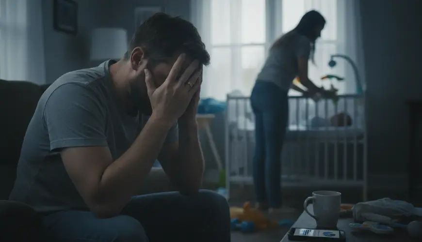 Fødselsdepression rammer også mænd