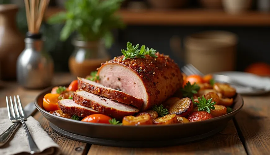 Porchetta, duftende steg, der vil lyse op på ethvert bord