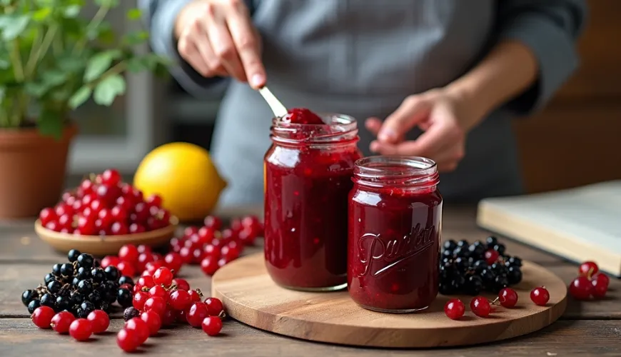 Ribsgele marmelade uden kerner bringer blødhed til dine borde
