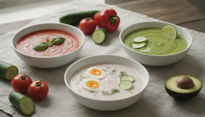 Kolde supper fra hele verden vil opfriske dig bedre end is