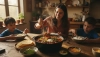 Vegetarisk chili-gryde med bønner, der mætter hele familien