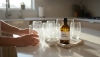 # Matté glas fra opvaskemaskinen med hvidt belæg og hvordan man redder dem