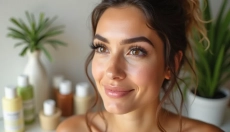 Farvning af øjenvipper som et alternativ til makeup for kvinder på farten