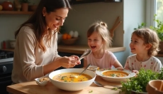 Løgsuppe uden vin giver dig den traditionelle smag uden alkohol