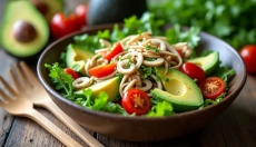 Enoki-svampe for sundhed og smagsoplevelse i din kost