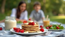 Fitness pandekager med havregryn til lækre og hurtige måltider