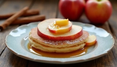 Hvordan smager æbler i pandekagedej á la bedstemor