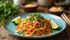 Hvordan man laver en autentisk Pad Thai opskrift med almindelige ingredienser