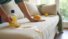 Hvordan man rengør pletter på sofaen og giver den sin tidligere skønhed tilbage