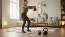 Kettlebell er det ideelle redskab til hjemmetræning, som kan erstatte et helt fitnesscenter