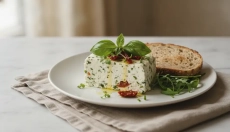 Let lette cottage cheese-terin fuld af proteiner vil mætte dig