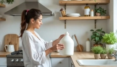 En ikke-giftig husholdning kan opbygges gradvist, når du starter med vasketøj, opvask og badeværelse