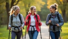 Nordic walking er gang med stave, der aktiverer hele kroppen og skåner leddene.