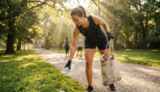Plogging eller hvordan man løber og rydder op i naturen