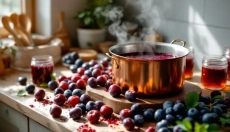 Marmelade, der dufter af frugt, kan nemt laves af blommer, pærer og æbler.