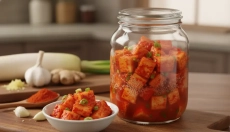 # Recept na fermentované ředkvičky podle korejské kuchyně

Here is the translation:

# Opskrift på f
