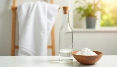 Ingen flere stive håndklæder takket være vask af håndklæder med eddike og natron