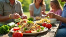 En sund pastasalat med tun giver en fantastisk kombination af smag og næring