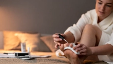 Slip af med hård hud med en hjemmelavet pedicure