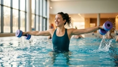 Prøv aqua fitness, og din krop vil takke dig