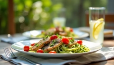 Prøv courgette-nudler og tilføj mere grøntsager til din kost.