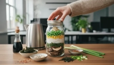 Prøv hjemmelavede instant-supper i krus