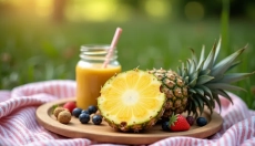 Lær tricket til at skrælle en ananas som en professionel