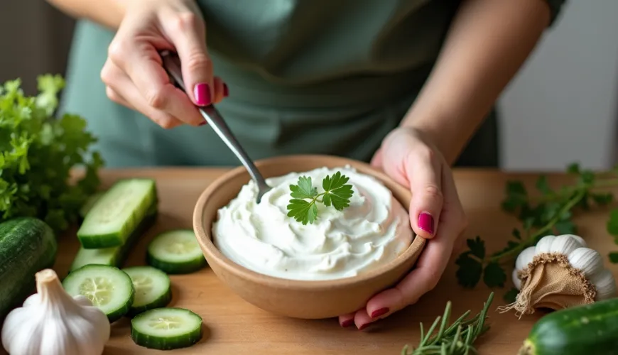 Lav din egen forfriskende tzatziki som fra en græsk taverna