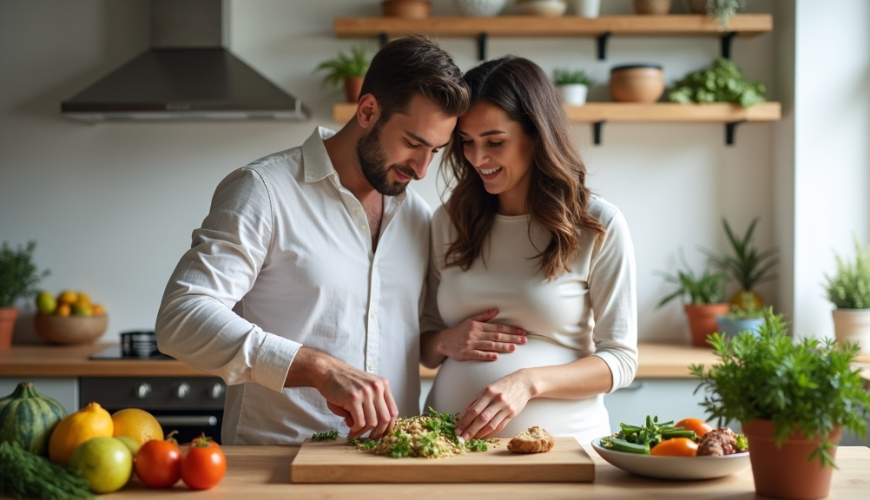 Ernæring for hormonel balance under graviditet