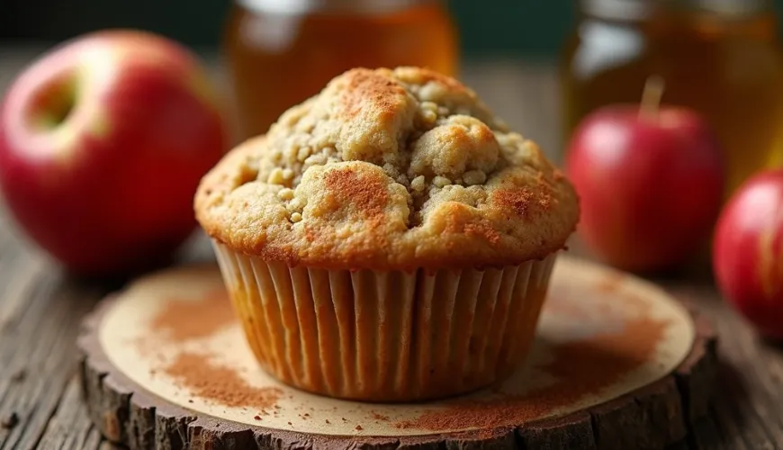 Sunde æblemuffins, der vil glæde hele familien