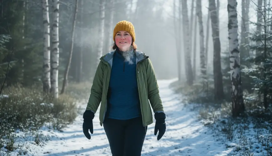 Prøv hærdning ved at gå allerede denne vinter
